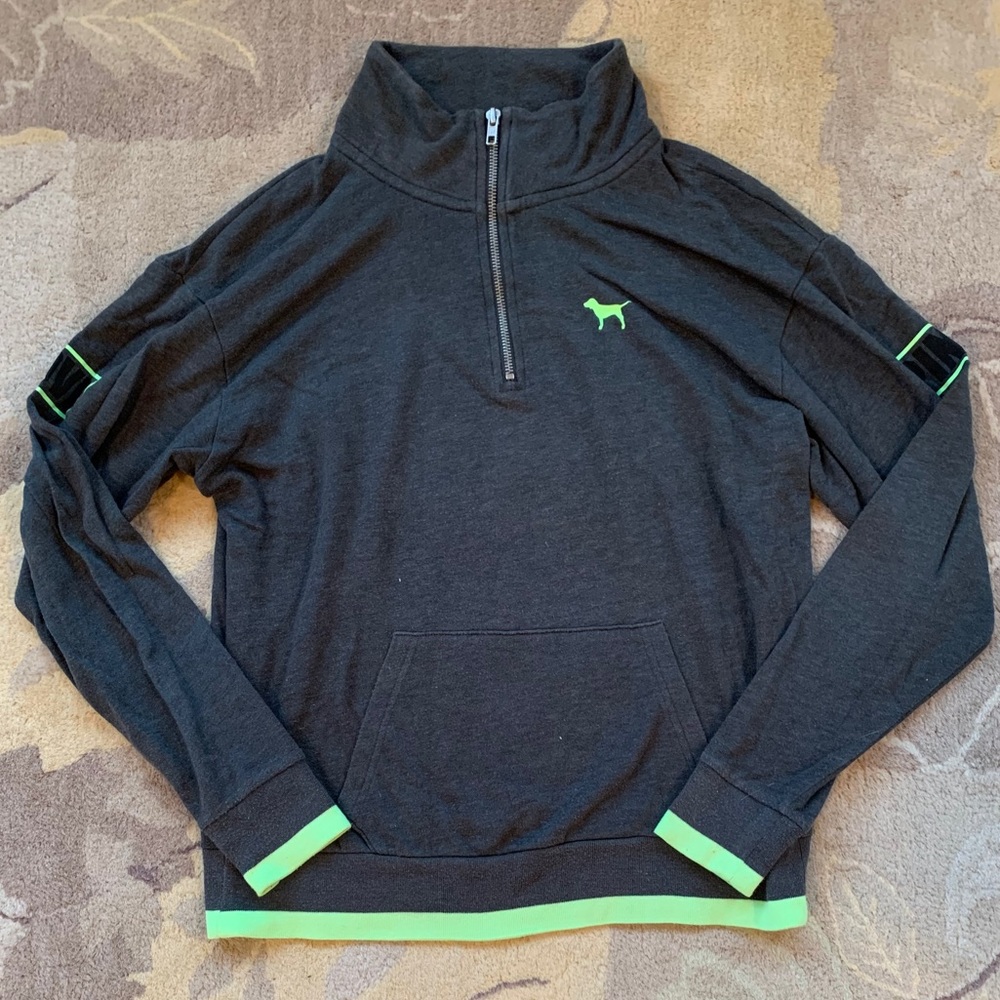 PINK Victoria Secret quarter zip sweatshirt